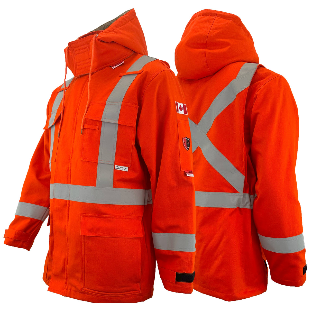 Atlas Guardian FR/AR Hi Vis Shell Jacket by Atlas Workwear - 21912OR