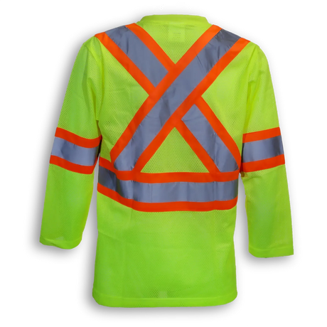Hi-Visibility Mesh Safety Shirt By Big K Clothing - BK046/BK067/BK097