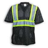 Hi-Vis 100% Polyester Mesh T-Shirt with V-Neck by Big K Clothing - BK075/BK085/BK095