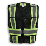 Hi-Vis Polyester Soft Mesh Safety Vest by Big K Clothing - Style BK101