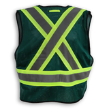 Hi-Vis Polyester Soft Mesh Safety Vest by Big K Clothing - Style BK101