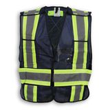 Hi-Vis Polyester Soft Mesh Safety Vest by Big K Clothing - Style BK101