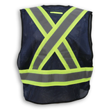 Hi-Vis Polyester Soft Mesh Safety Vest by Big K Clothing - Style BK101
