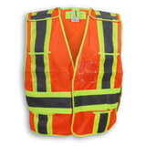 Hi-Vis Polyester Soft Mesh Safety Vest by Big K Clothing - Style BK101