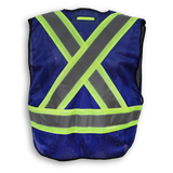 Hi-Vis Polyester Soft Mesh Safety Vest by Big K Clothing - Style BK101