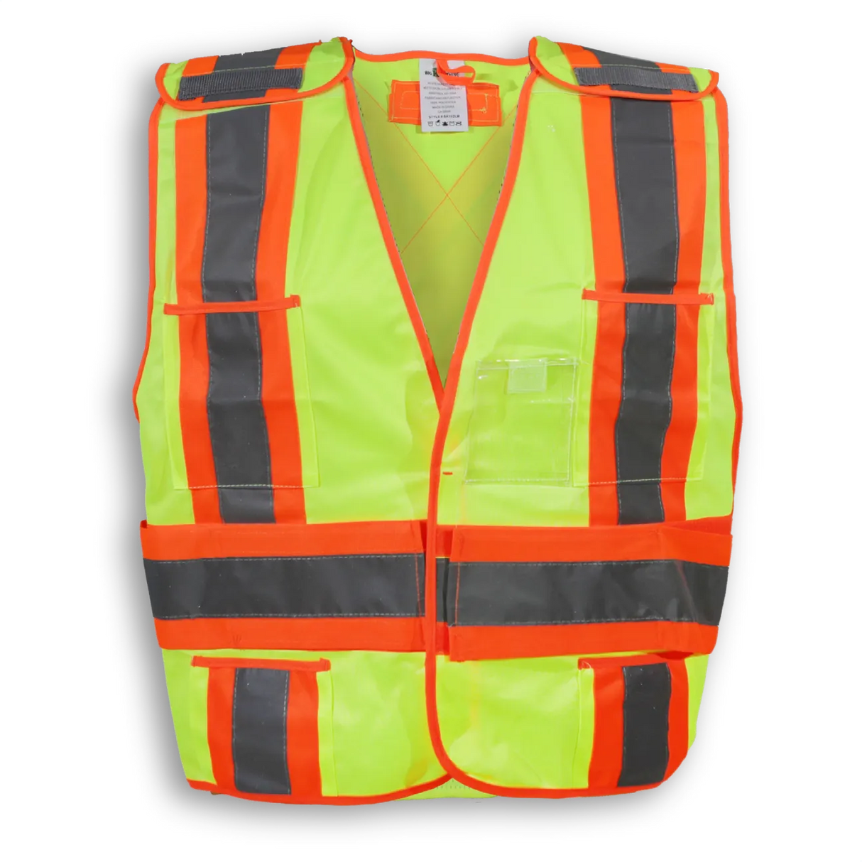 100% Polyester Tear-Away Safety Vest by Big K Clothing - Style BK102