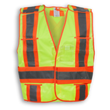 100% Polyester Tear-Away Safety Vest by Big K Clothing - Style BK102