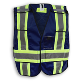 100% Polyester Tear-Away Safety Vest by Big K Clothing - Style BK102
