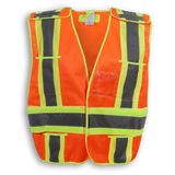 100% Polyester Tear-Away Safety Vest by Big K Clothing - Style BK102