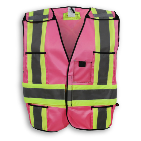 100% Polyester Tear-Away Safety Vest by Big K Clothing - Style BK102
