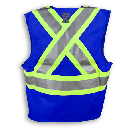 Indura Ultrasoft Surveyor Safety Vest by Big K Clothing - Style BK105