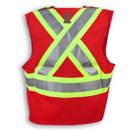 Indura Ultrasoft Surveyor Safety Vest by Big K Clothing - Style BK105