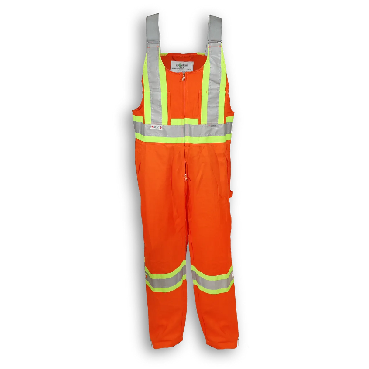 100% Cotton Hi-Vis Overalls by Big K Clothing - BK1600/BK1601