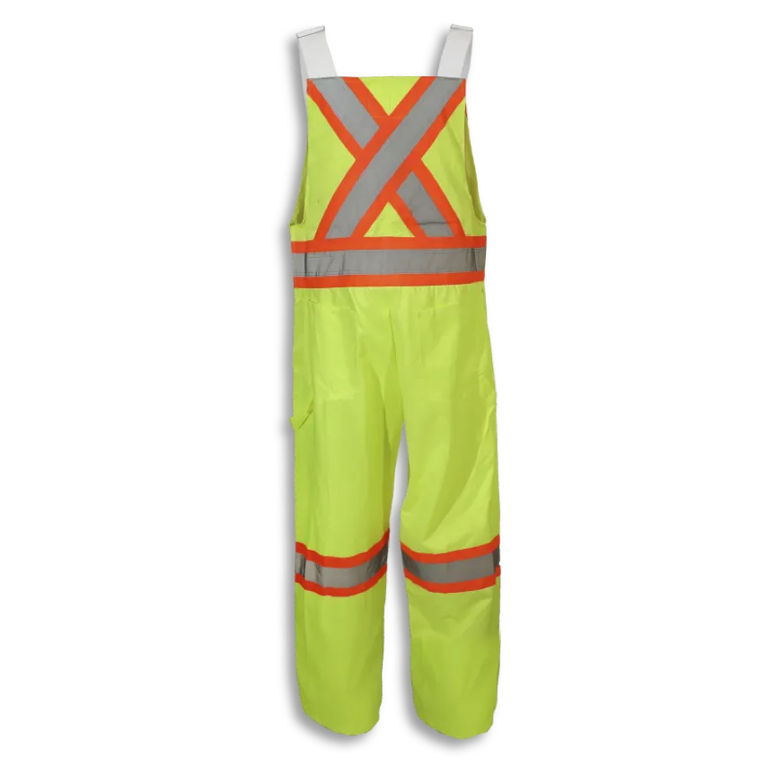 Hi-Vis Poly/Cotton Traffic Safety Overalls by Big K Clothing - Style BK1604