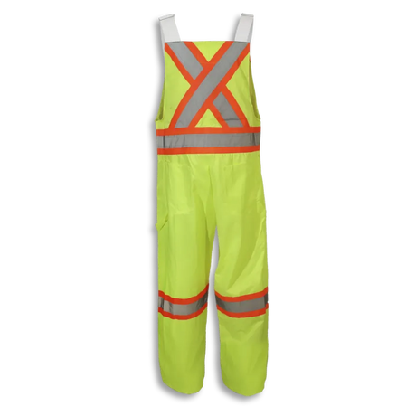 Hi-Vis Poly/Cotton Traffic Safety Overalls by Big K Clothing - Style BK1604
