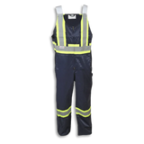 Hi-Vis Poly/Cotton Traffic Safety Overalls by Big K Clothing - Style BK1604