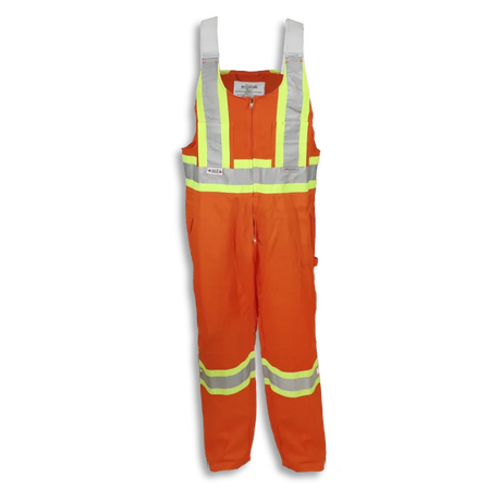 Hi-Vis Poly/Cotton Traffic Safety Overalls by Big K Clothing - Style BK1604