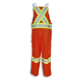 Hi-Vis Poly/Cotton Traffic Safety Overalls by Big K Clothing - Style BK1604