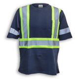 100% Poly Wicking Traffic Safety T-Shirt by Big K Clothing - Style BK200X