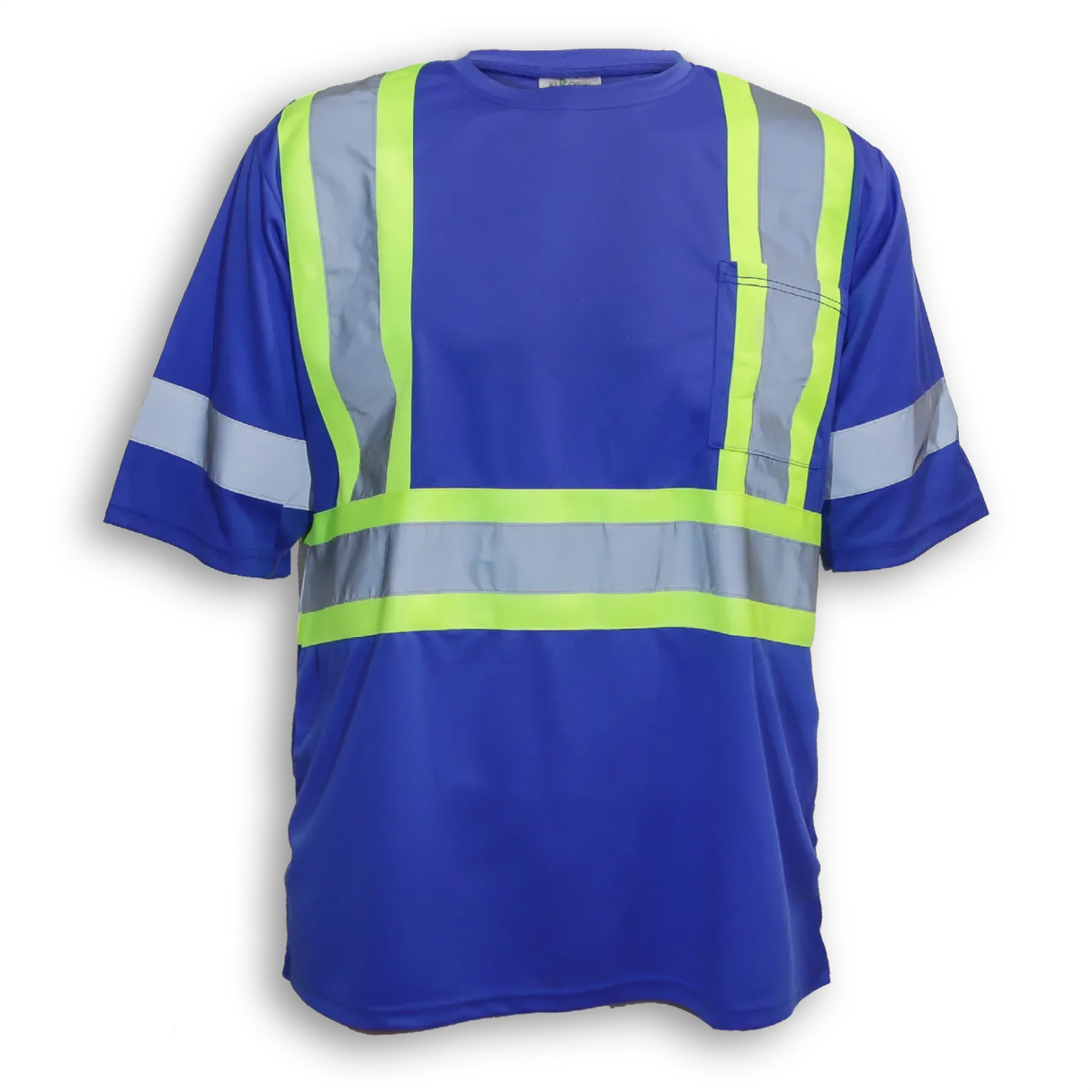 100% Poly Wicking Traffic Safety T-Shirt by Big K Clothing - Style BK200X