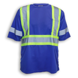 100% Poly Wicking Traffic Safety T-Shirt by Big K Clothing - Style BK200X