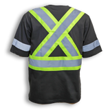 100% Poly Wicking Traffic Safety T-Shirt by Big K Clothing - Style BK200X