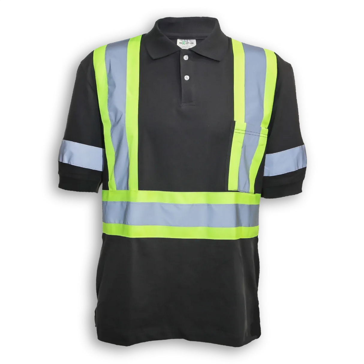Hi-Vis 100% Cotton Polo Shirts by Big K Clothing - Style BK3507