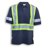 Hi-Vis 100% Cotton Polo Shirts by Big K Clothing - Style BK3507