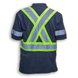 Hi-Vis 100% Cotton Polo Shirts by Big K Clothing - Style BK3507