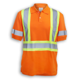 Hi-Vis 100% Cotton Polo Shirts by Big K Clothing - Style BK3507