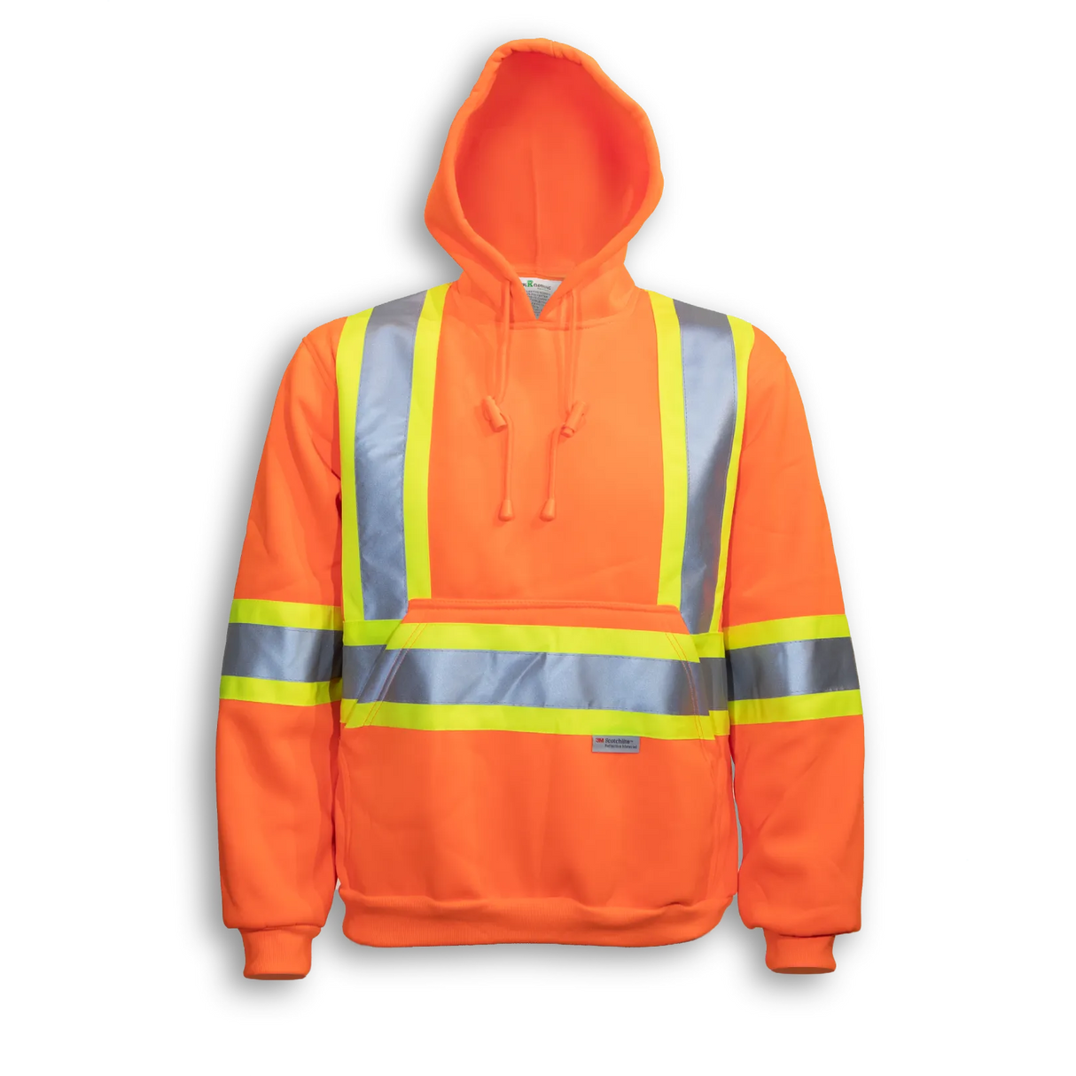Hi-Vis Poly Pullover Hoodie by Big K Clothing - Style BK3550