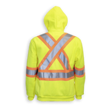 Hi-Vis Poly Full Zipper Hoodie by Big K Clothing - Style BK3553