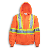 Hi-Vis Poly Full Zipper Hoodie by Big K Clothing - Style BK3553
