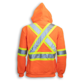 Hi-Vis Poly Full Zipper Hoodie by Big K Clothing - Style BK3553