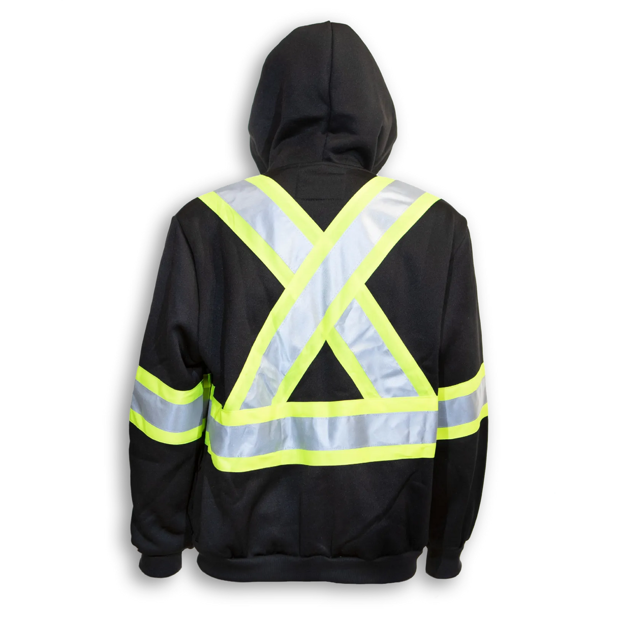 Hi-Vis Poly Full Zipper Hoodie by Big K Clothing - Style BK3553