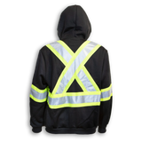 Hi-Vis Poly Full Zipper Hoodie by Big K Clothing - Style BK3553