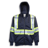 Hi-Vis Poly Hoodie with Detachable Hood by Big K Clothing - Style BK3556