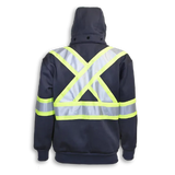 Hi-Vis Poly Hoodie with Detachable Hood by Big K Clothing - Style BK3556