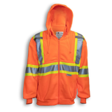 Hi-Vis Poly Hoodie with Detachable Hood by Big K Clothing - Style BK3556