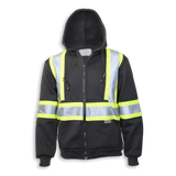 Hi-Vis 100% Cotton Zipper Front Hoodie by Big K Clothing - Style BK3557