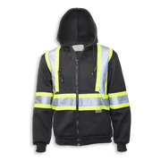 Hi-Vis 100% Cotton Zipper Front Hoodie by Big K Clothing - Style BK3557