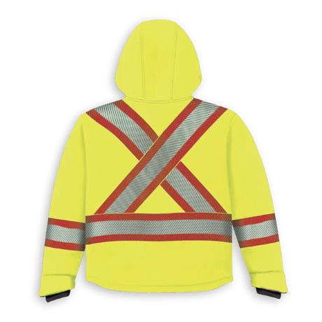 Women's Soft Shell Hooded Jacket by Big K Clothing - BK470W