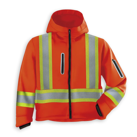 Women's Soft Shell Hooded Jacket by Big K Clothing - BK470W