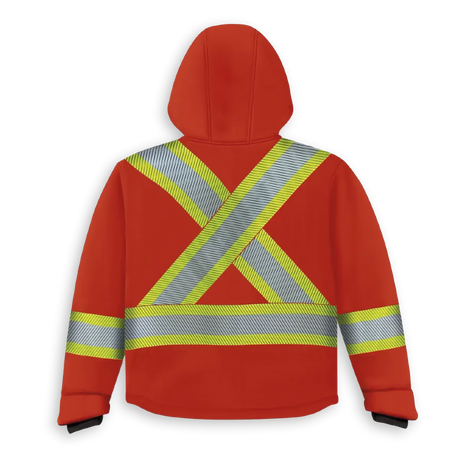 Women's Soft Shell Hooded Jacket by Big K Clothing - BK470W