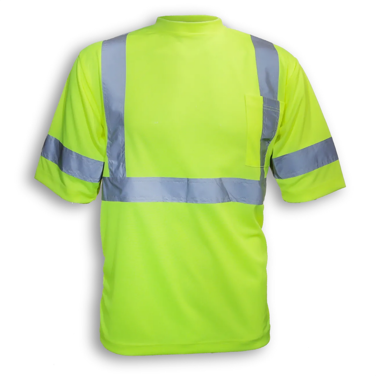 100% Soft Polyester Traffic Safety T-Shirt by Big K Clothing - Style BK5912