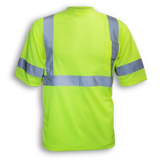 100% Soft Polyester Traffic Safety T-Shirt by Big K Clothing - Style BK5912