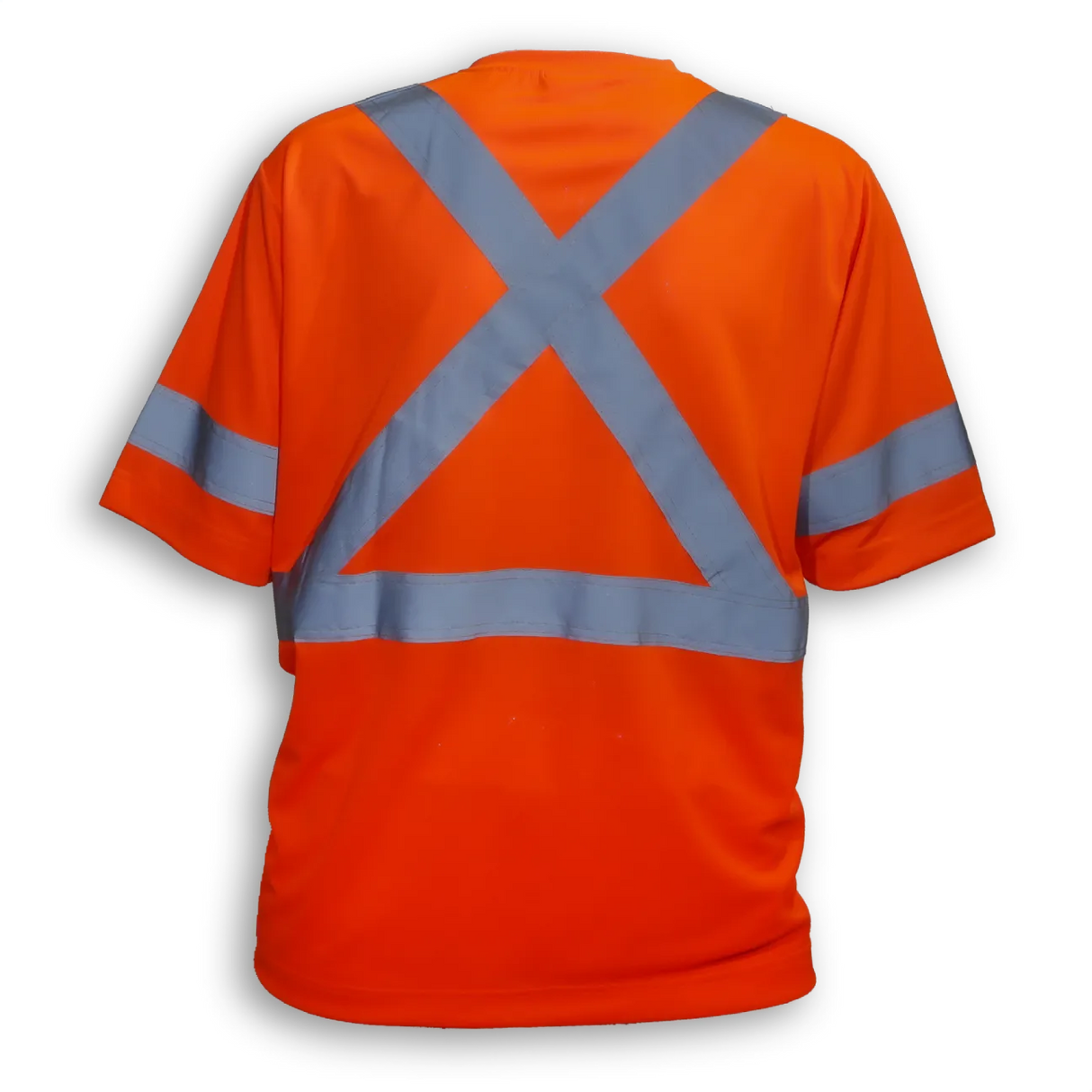 100% Soft Polyester Traffic Safety T-Shirt by Big K Clothing - Style BK5912