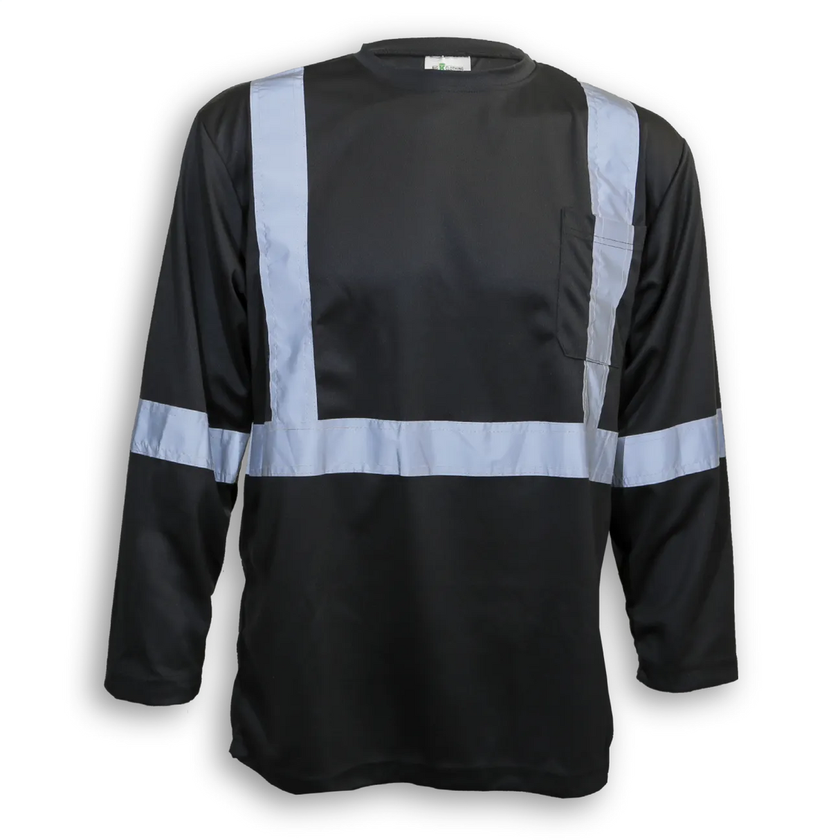 100% Soft Polyester Hi-Vis Traffic Safety T-Shirt by Big K Clothing - Style BK6012