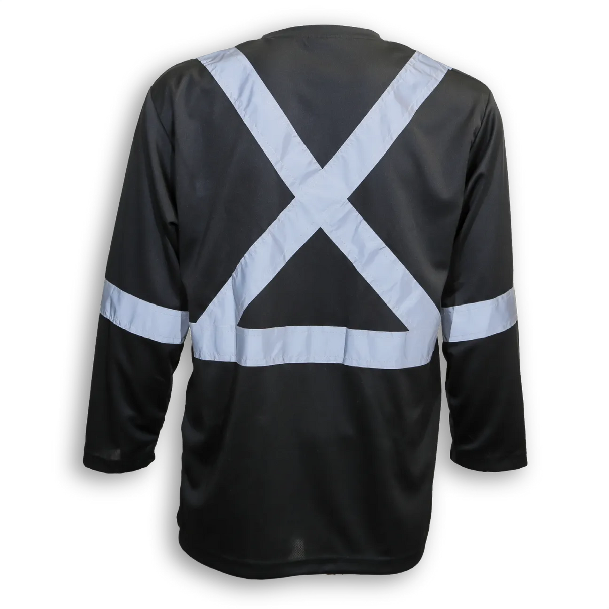 100% Soft Polyester Hi-Vis Traffic Safety T-Shirt by Big K Clothing - Style BK6012