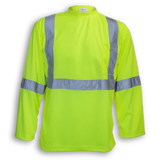 100% Soft Polyester Hi-Vis Traffic Safety T-Shirt by Big K Clothing - Style BK6012